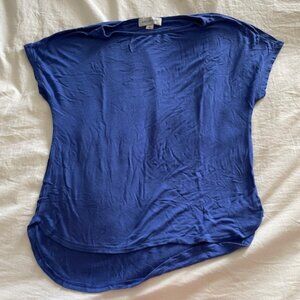 Boxy soft blue t-shirt by Amour Vert